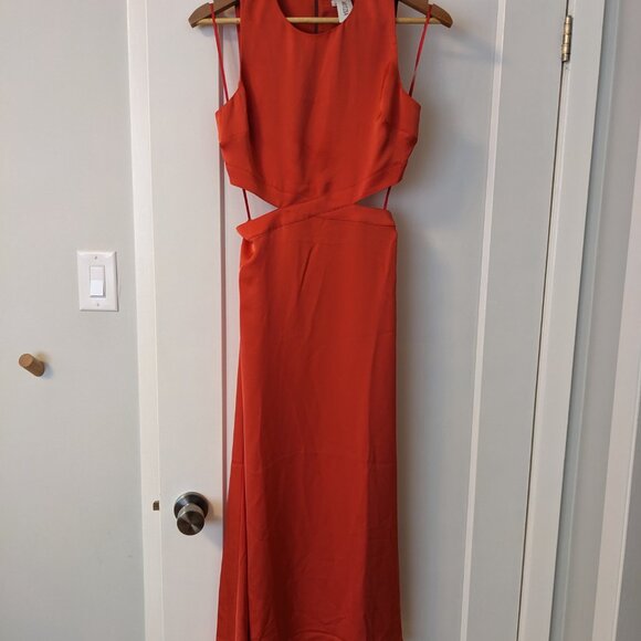 Aritzia Babaton Cella Satin Dress (NWT) - Picture 3 of 4